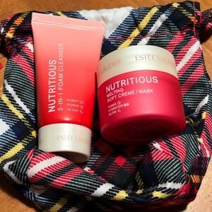 Estée Lauder Nutritious Set: Melting Soft Creme/Mask and 2 in 1 Foam Cleanser